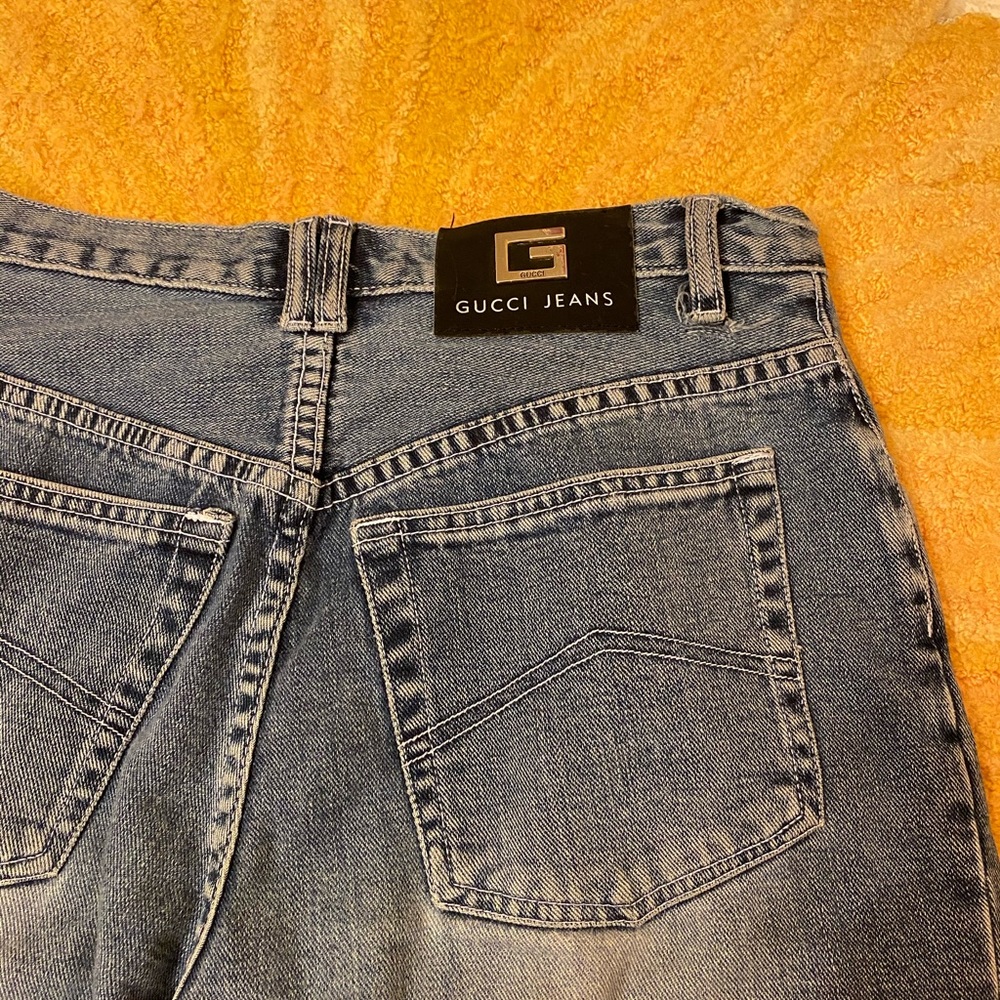 Gucci acid wash jeans size 5/6